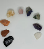 Chakra Set - Raw Set of Large High Energy Crystals (4)