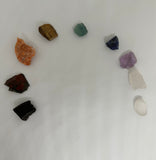 Chakra Set - Raw Crystals (5)